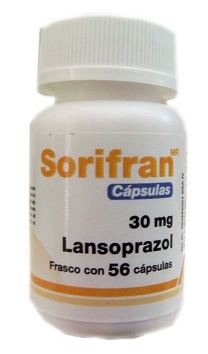 Sorifran 30MG 56 CAPS, Lansoprazole, prevacid